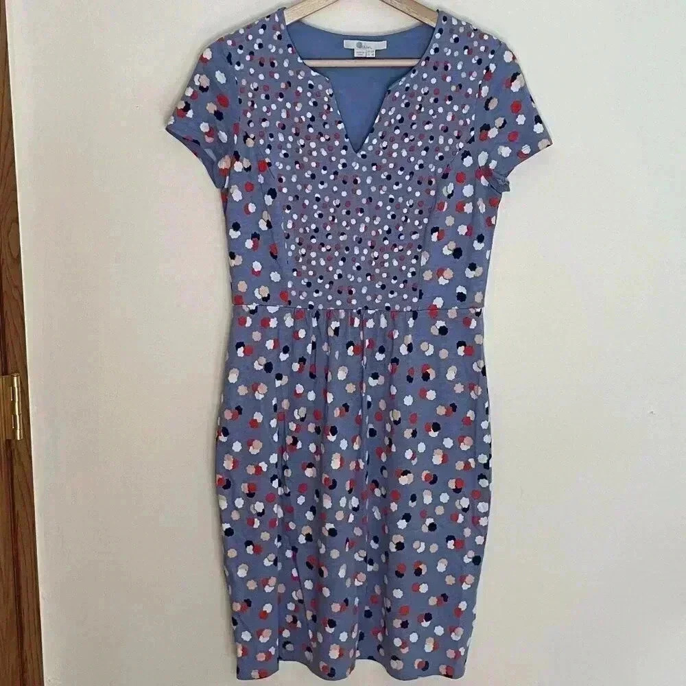 Boden Emory Jersey Dress 6R - Picture 7 of 14